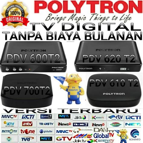 Jual Polytron Dvb T Pdv T Set Top Box Tv Digital Full Hd Shopee