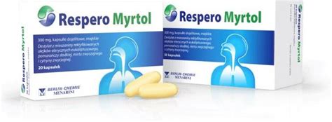 Respero Myrtol 300mg 50 Kaps Opinie I Ceny Na Ceneo Pl