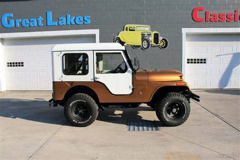 1971 Amc Cj 5 Dauntless V6 All Original 4wd And Factory Hardtop For Sale