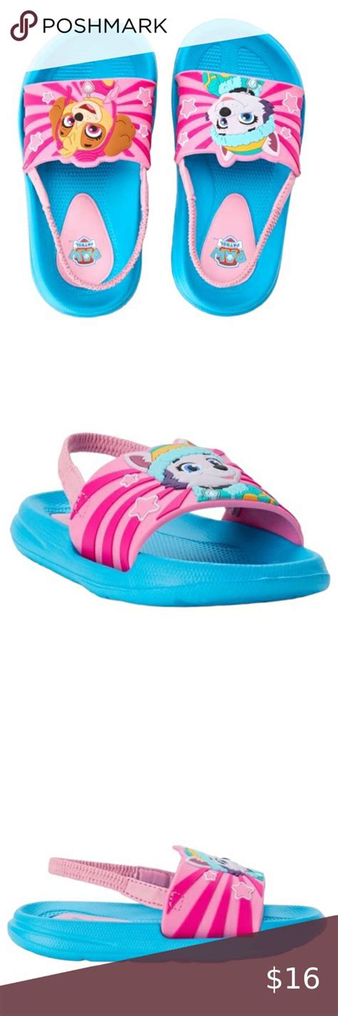 279 Nickelodeon 5 6 Paw Patrol Slide Sandals Slide Sandals Bags