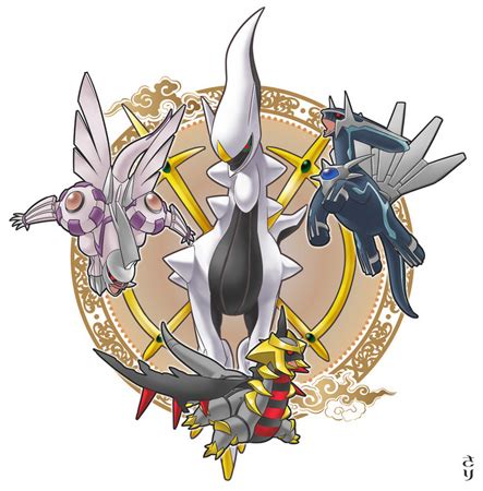 Image - Giratina, Arceus, Dialga en Palkia.jpg - The Pokémon Wiki