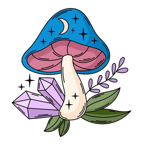 Magic Mushroomss Clip Art Library