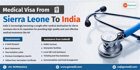 Medical Visa From Sierra Leone To India Gomedii