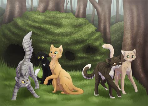 Thunderclan S Apprentices Book 1 By Doekitty On Deviantart