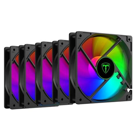 Kit Cooler Fan T Dagger Para Gabinete Rgb Kabum