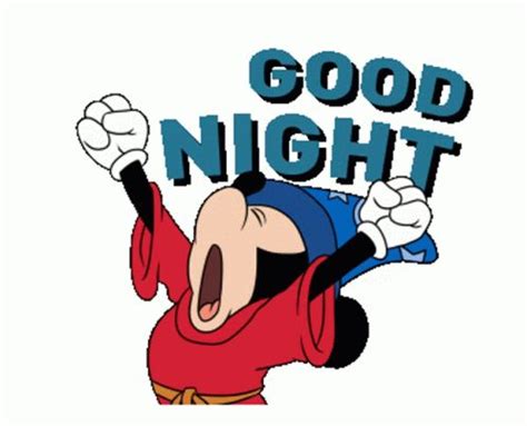 Mickey Mouse Good Night GIF - MickeyMouse GoodNight Yawn - Discover ...