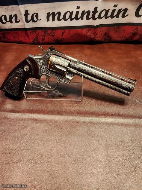 2020 Colt Python 6 357 Fully Engraved AAA Coverage For Sale