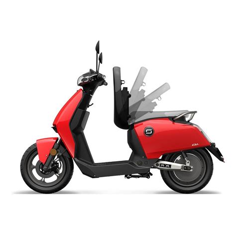 จกรยานไฟฟา Super Super Soco CUX Electric Scooter Red