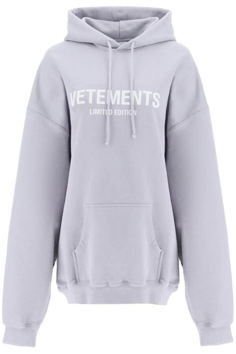 Vetements Vetements Oversized Limited Edition Logo Hoodie | Editorialist