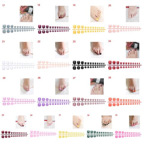 Faux Ongles Fran Ais Ywei A Couleur Pure Couverture Compl Te