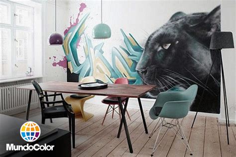 El Blog De Mundocolor 28 Ideas Para Decorar Tus Paredes Con Pintura