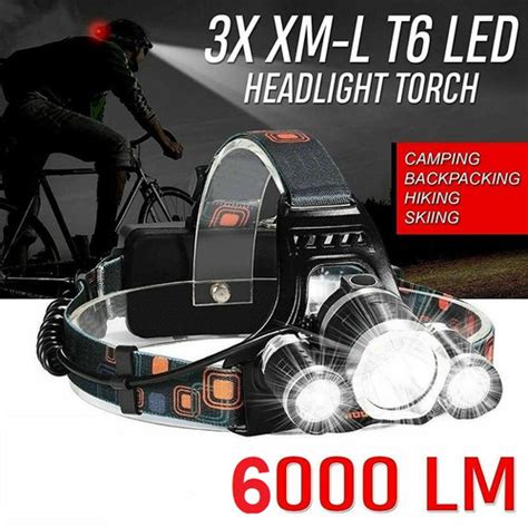 Promo Senter Kepala Cree XML T6 Led Super Terang Led Headlamp