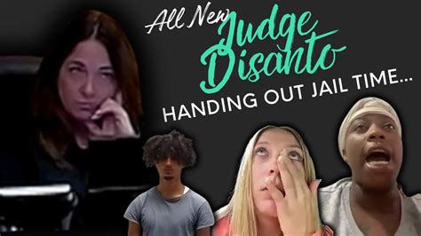 Judge DiSanto Sends Probation Violators To Jail YouTube