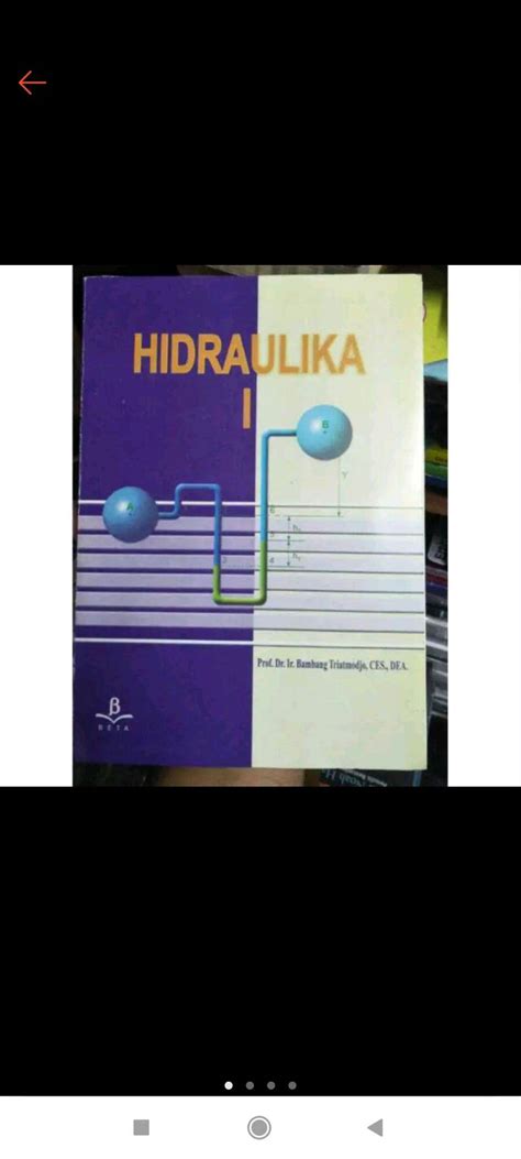 Buku Hidraulika Prof Bambang Lazada Indonesia