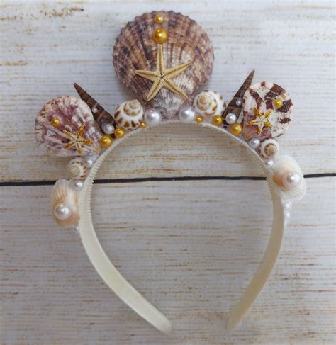 Mermaid Shell Crown Starfish Sea Head Band Headband Garland Etsy