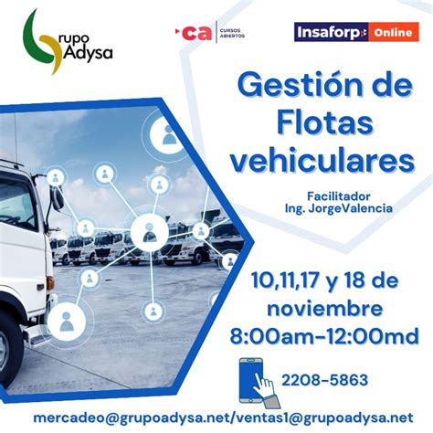 Curso Online Gestión De Flotas Vehiculares Grupo Adysa