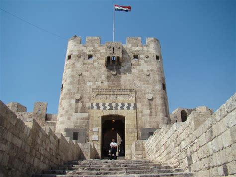 Citadel of Aleppo, Aleppo Castle, Aleppo Citadel 8 . 12. 2008 in the Syrian Arab Republic ...