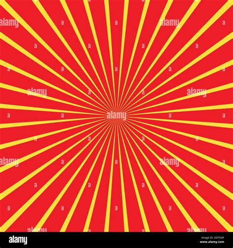 Pop Art Radial Lines Starburst Sunburst Radiating Converging Stripes