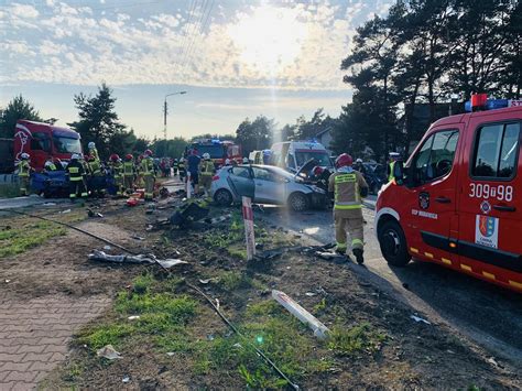 Kielce Śmiertelny wypadek w Brzezinach Nie żyje 58 latek