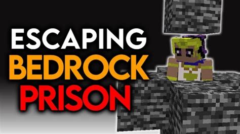 Bedrock Prison Escape Map For Minecraft Pe Youtube