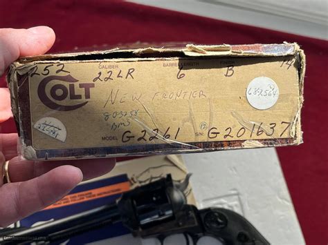 Colt Single Action New Frontier Revolver 22lr