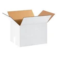 16 X 12 X 12 White Corrugated Boxes Brandt Box