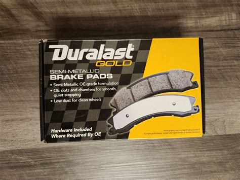 Duralast Gold Semi Metallic Brake Pads Dg Ebay