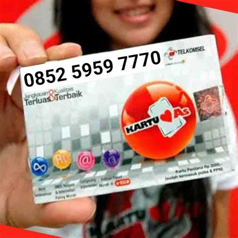 Jual Kartu Perdana Nomor Cantik Telkomsel Kartu AS Nomor Cantik