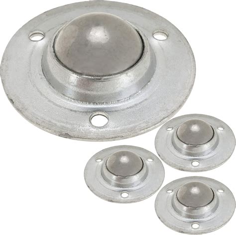 PrimeMatik 19 Mm Metalen Kogelwiel Voor Deuren En Meubels 4 Pack