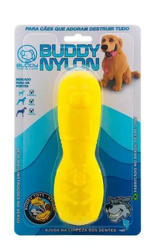 Hueso de juguete para perro Buddy Toys Buddy Nylon Pulgão Médio Grande