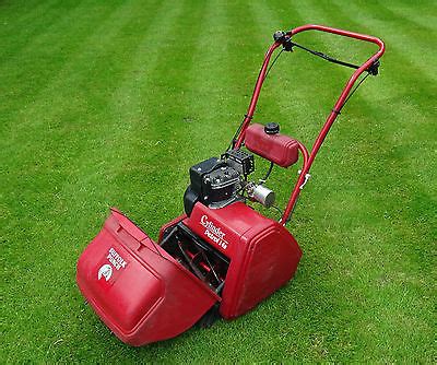 Qualcast Suffolk Punch Cylinder Petrol 14s Self Propelled Lawn Mower