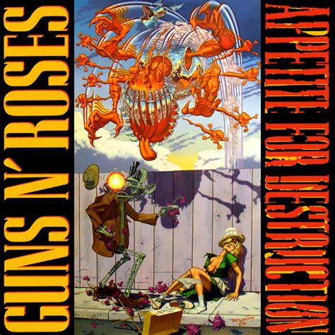 Las Dos Caras De La Portada De Appetite For Destruction De Guns N