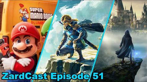 Zardcast Ep Nintendo Direct Mario Bros Movie Ads Hogwarts