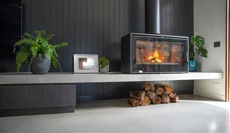 Concrete Fireplaces Form Concrete Studios Torquay Concrete