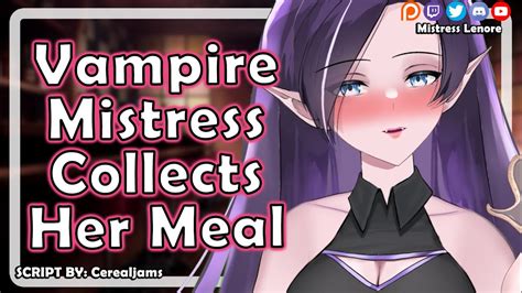 Vampire Mistress Collects Her Meal [f4a] [asmr Roleplay] [soft Femdom