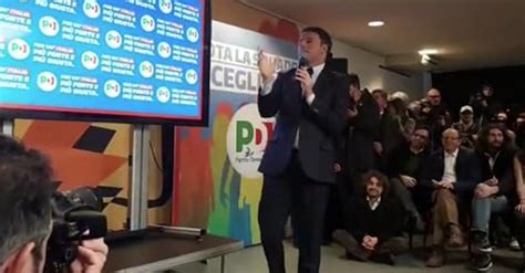 Renzi il centrodestra non avrà i numeri ma sinistra aiuta Salvini