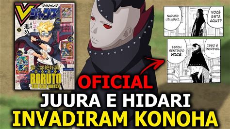 Vazou O Mang Juura E Hidari Em Konoha Atr S Do Naruto Boruto