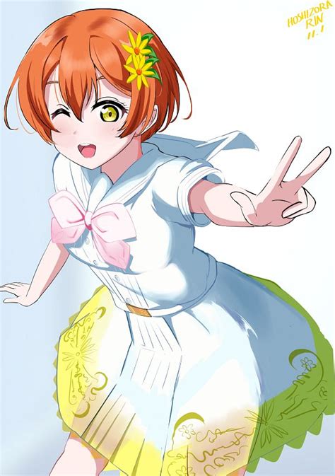 Hoshizora Rin Rin Hoshizora Love Live Image By Evildaddy12