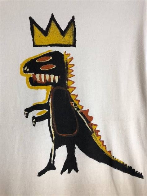 Andy Warhol Jean Michel Basquiat Pez Dispenser Dino Crown Art Shirt Grailed Andy Warhol Art