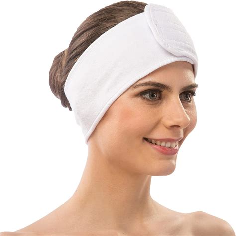 Appearus Cotton Terry Spa Headband Terry Cloth Head Wrap