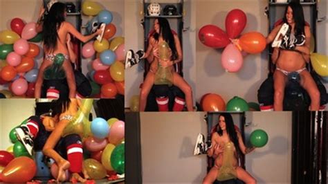 Kelly Summer Hockey And Balloons 2 Balloons Fetish Clips4sale