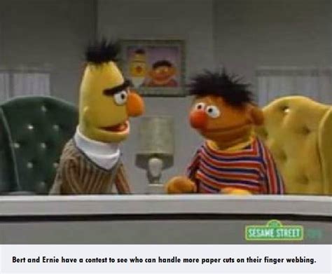 Bert And Ernie Have A Contest Bertstrips Know Your Meme