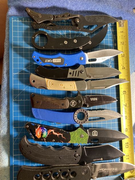 Lot Of 10 Spatha Browning Smith And Wesson Folding Pocket Knives Ebay