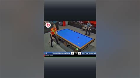 3 Cushion Billiards TorbjÖrn Blomdahl Vs Tayfun TaŞdemİr High Run 11