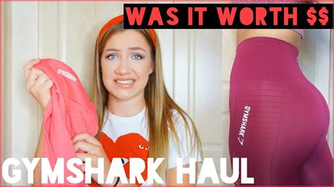 Gymshark Try On Haul And Honestunsponsored Review Worth The ££ Youtube