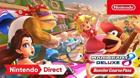 Mario Kart 8 Deluxe Anuncia Personajes Jugables Y Circuitos Adicionales