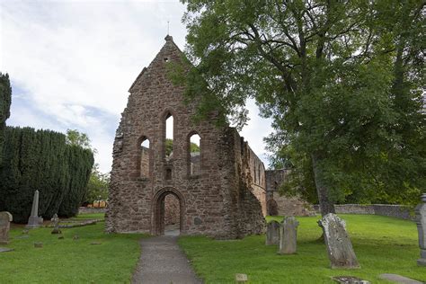 Beauly Priory, ruin of a holy building in the highlands of Scotland