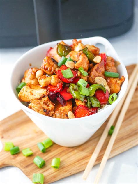 Air Fryer Kung Pao Chicken Upstate Ramblings