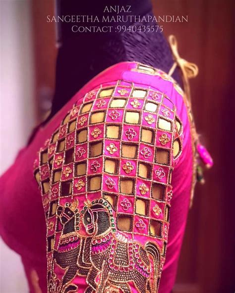 Pin By AlmeenaYadhav On Embroidery N Aari Work Cutwork Blouse Designs