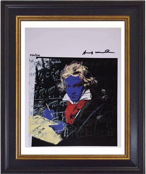 Andy Warhol 1987 Original Lithograph Hand Signed